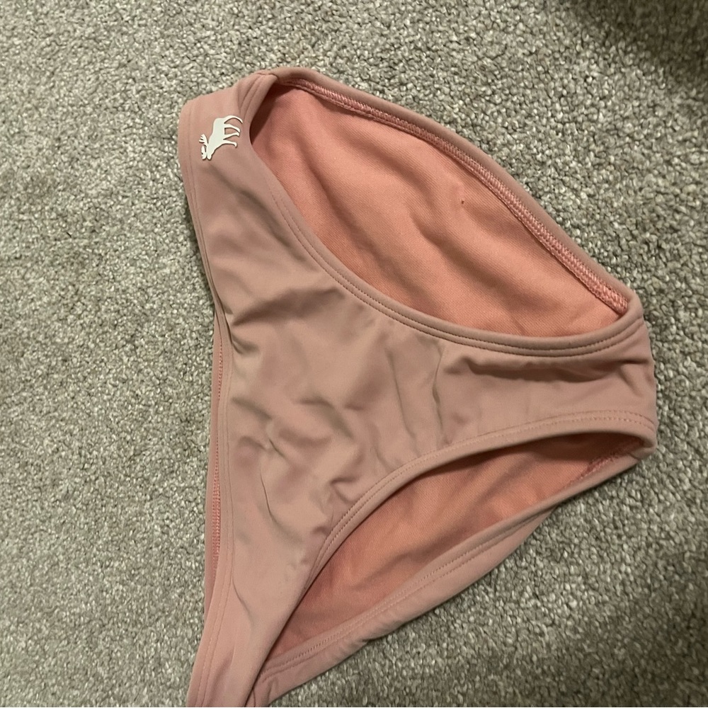Pink Abercrombie Swim bottoms